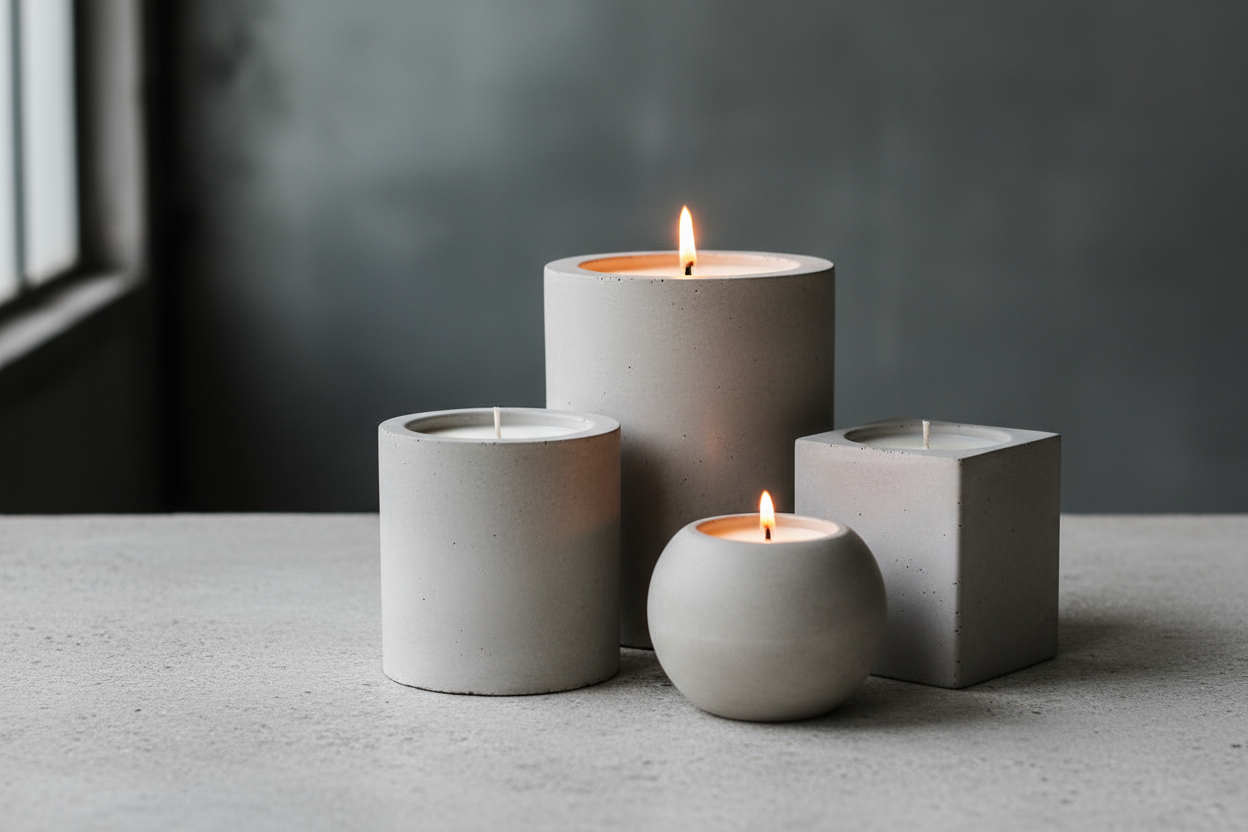 CONCRETE CANDLES