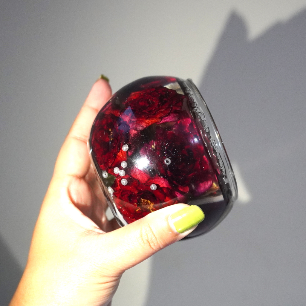 Rose Gel Candle