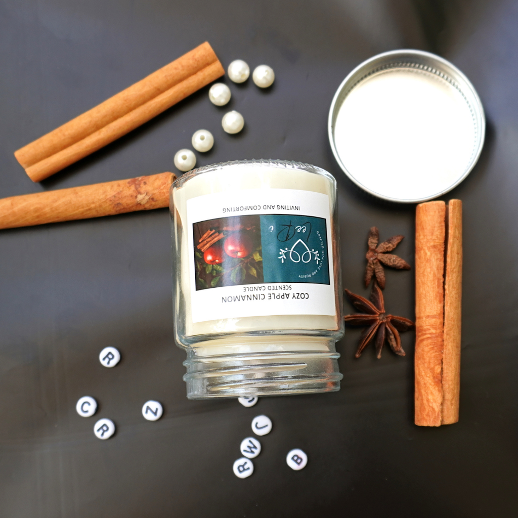 Apple Cinnamon Amber Jar