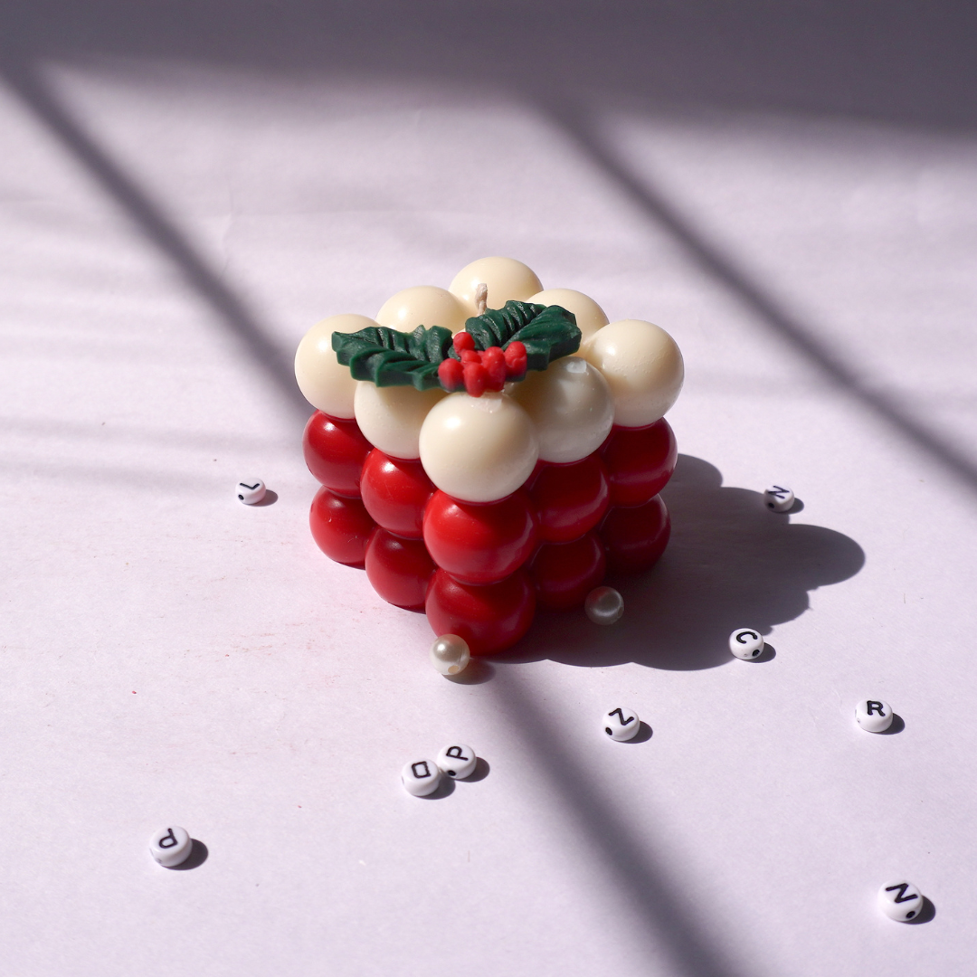 Bubble Candle Set of 3