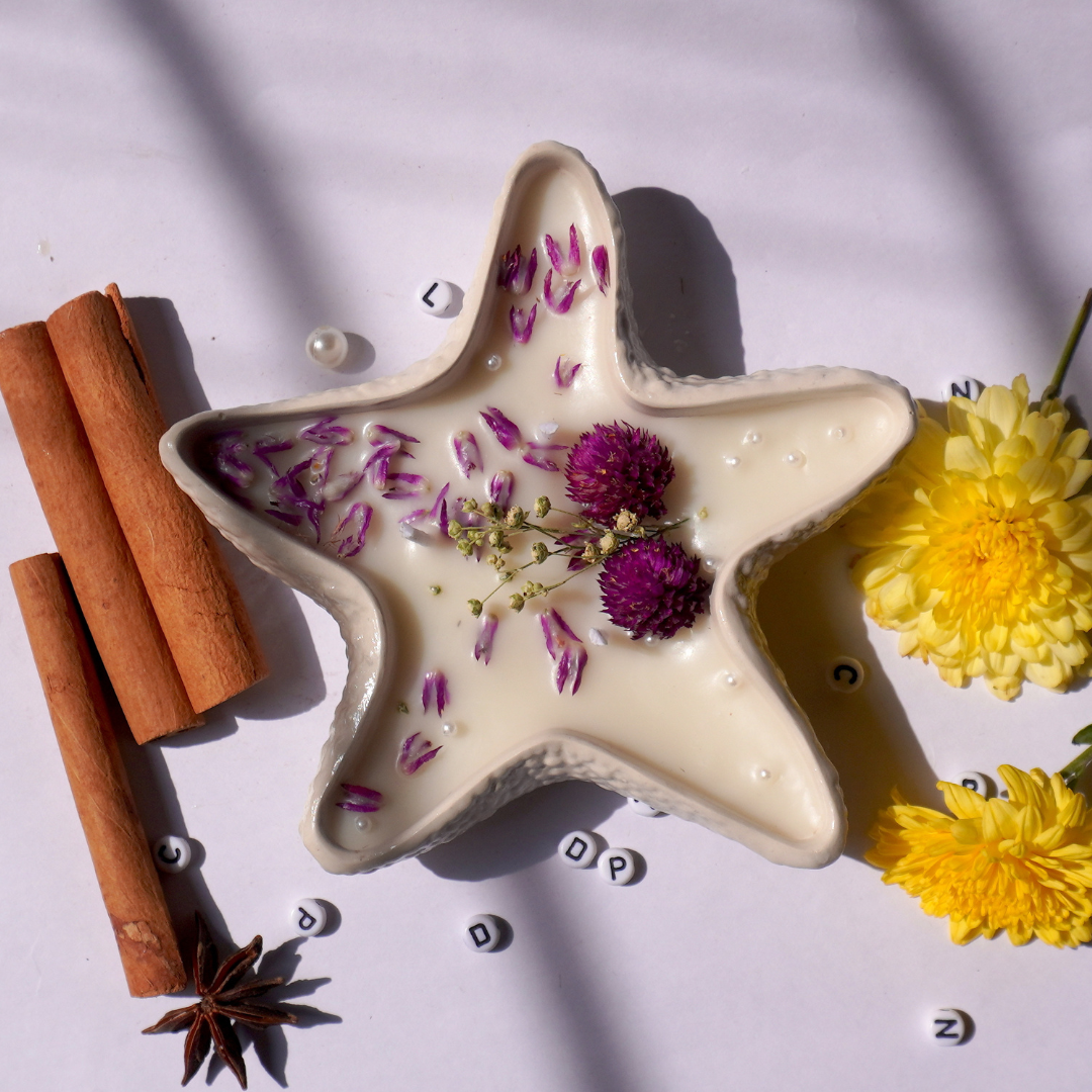 Starfish Candle