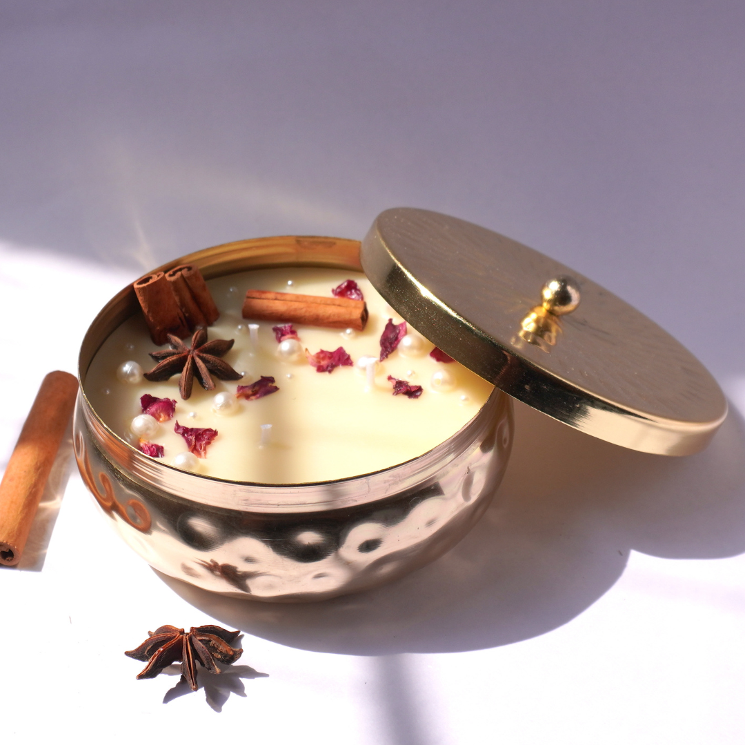 Golden Glow With Lid