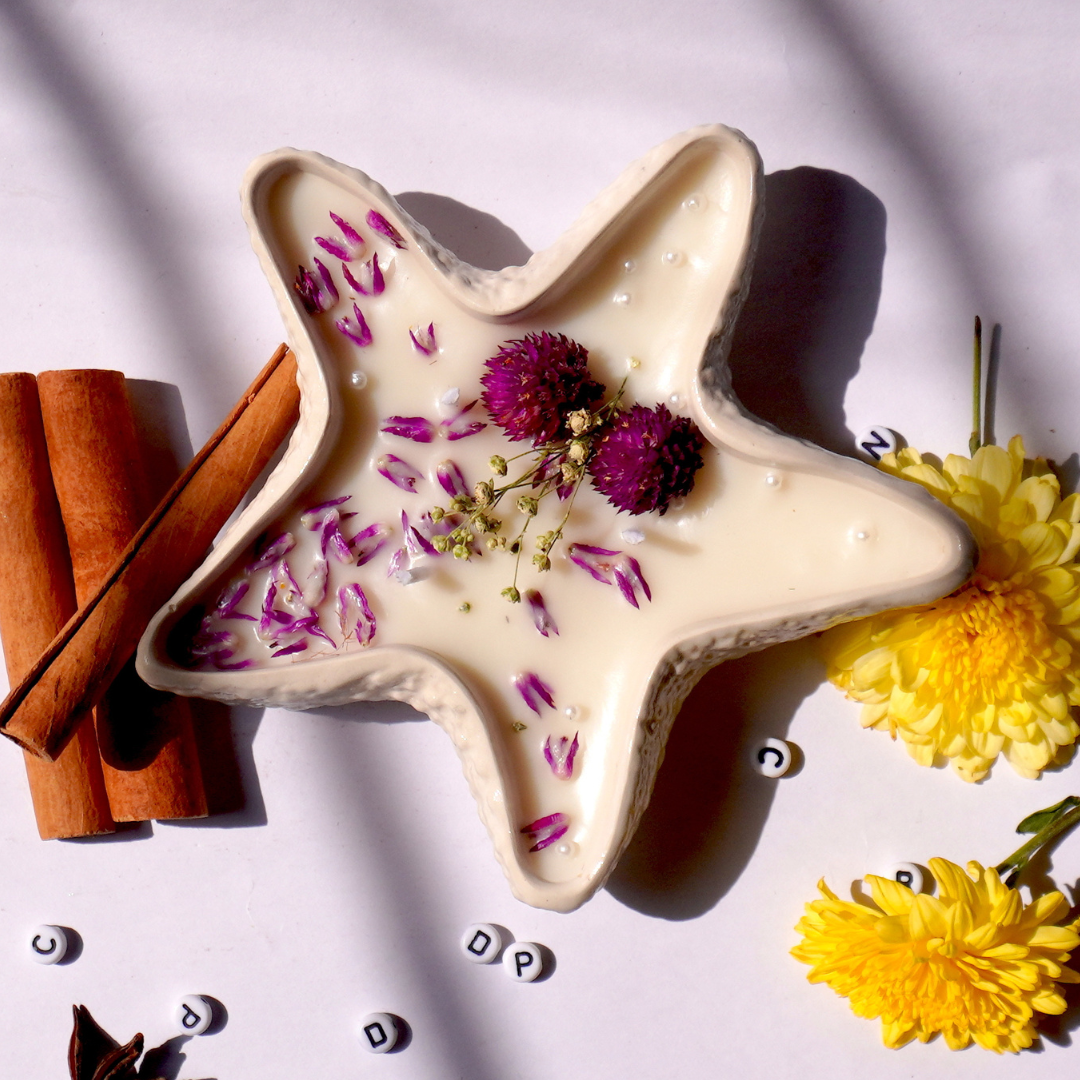 Starfish Candle