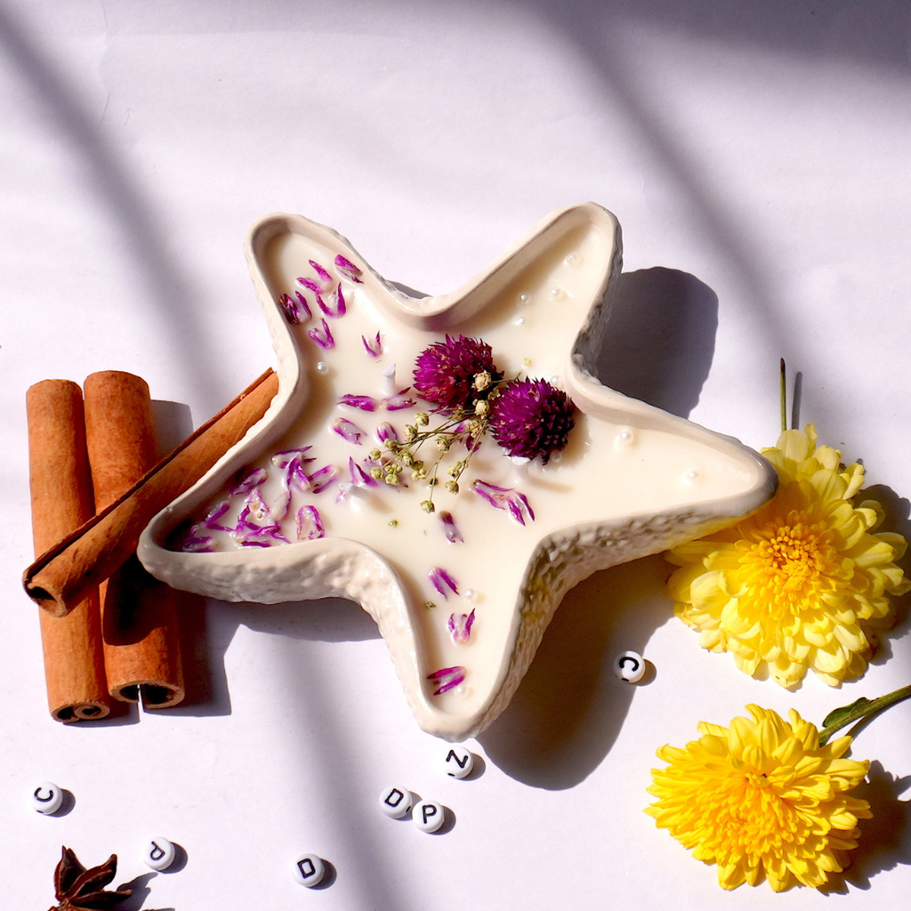 Starfish Candle