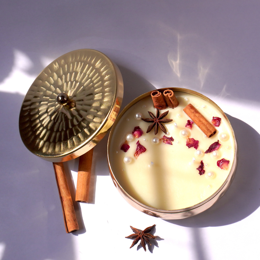 Golden Glow With Lid
