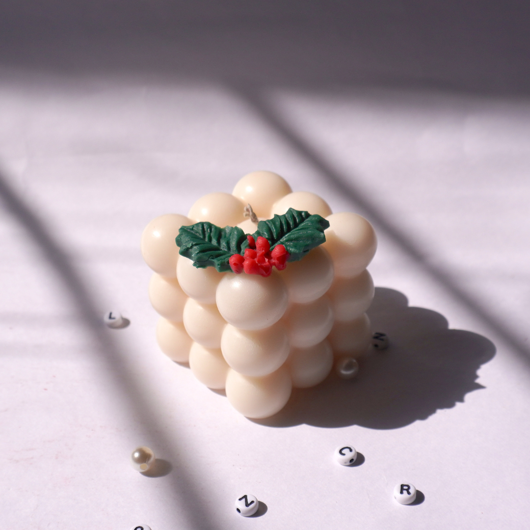 Bubble Candle Set of 3