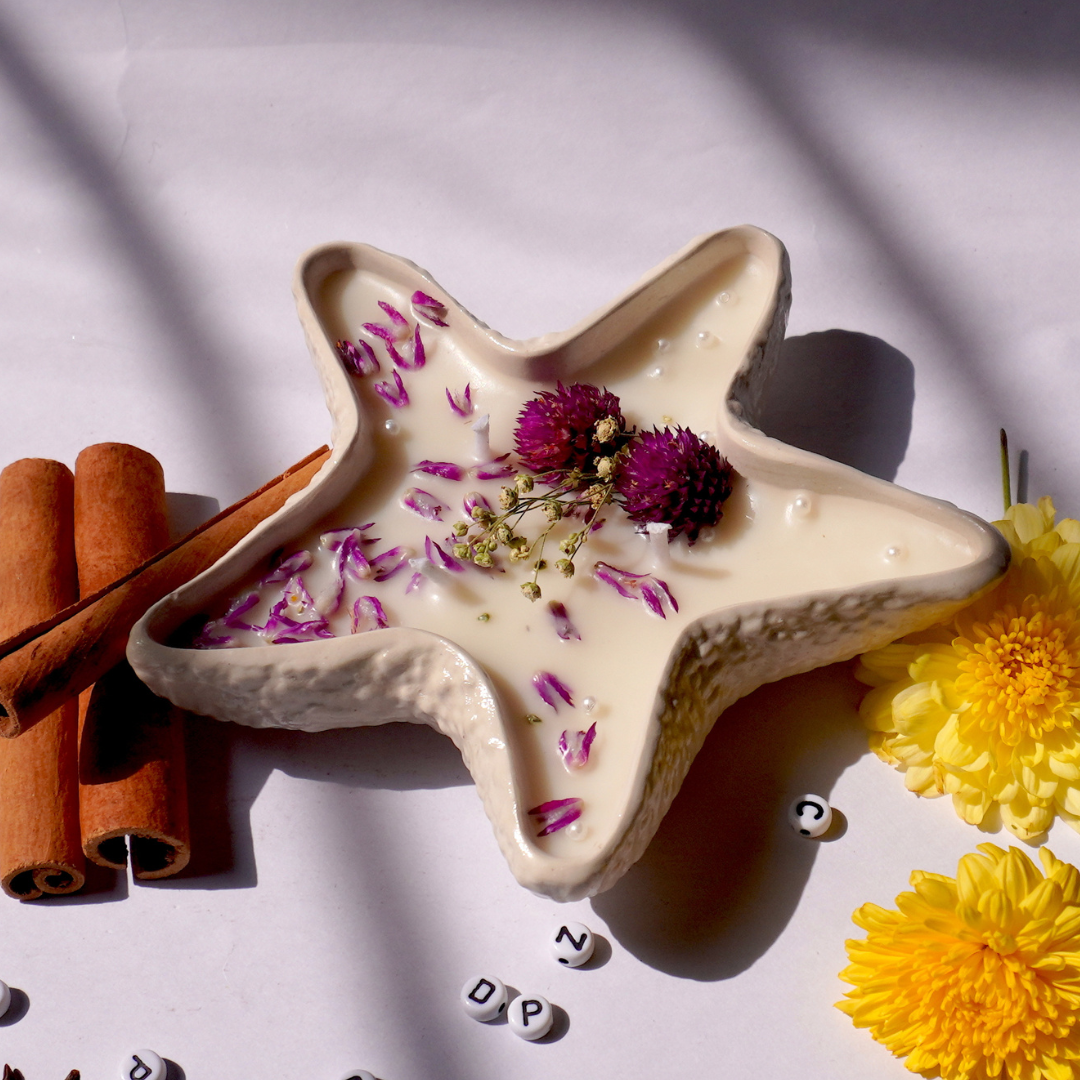 Starfish Candle