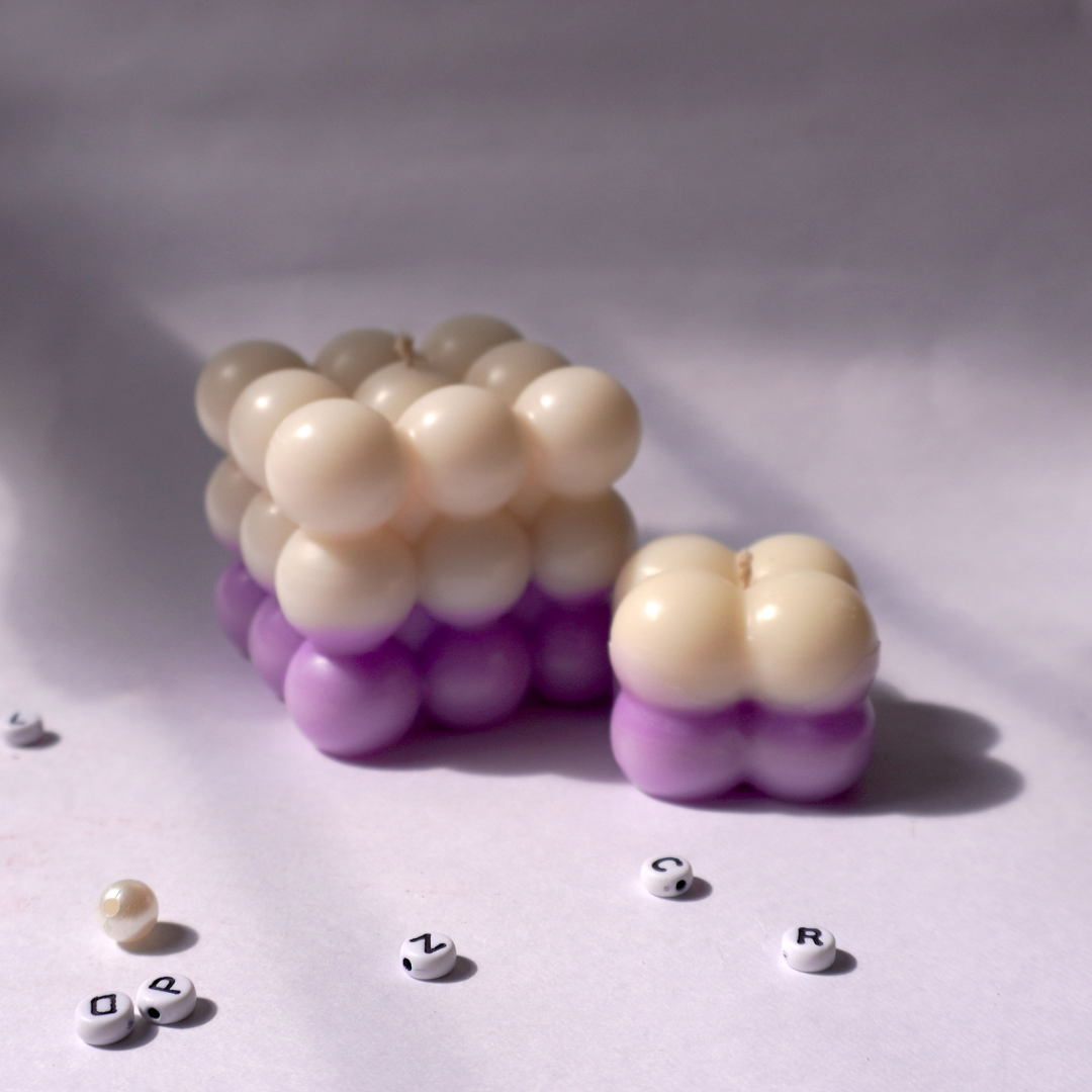 Bubble Candle Set of 3