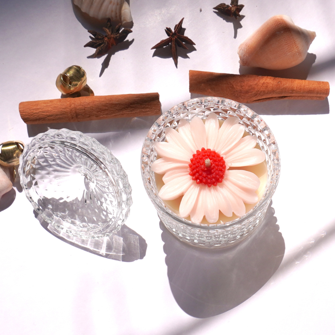 Daisy Crystal jar