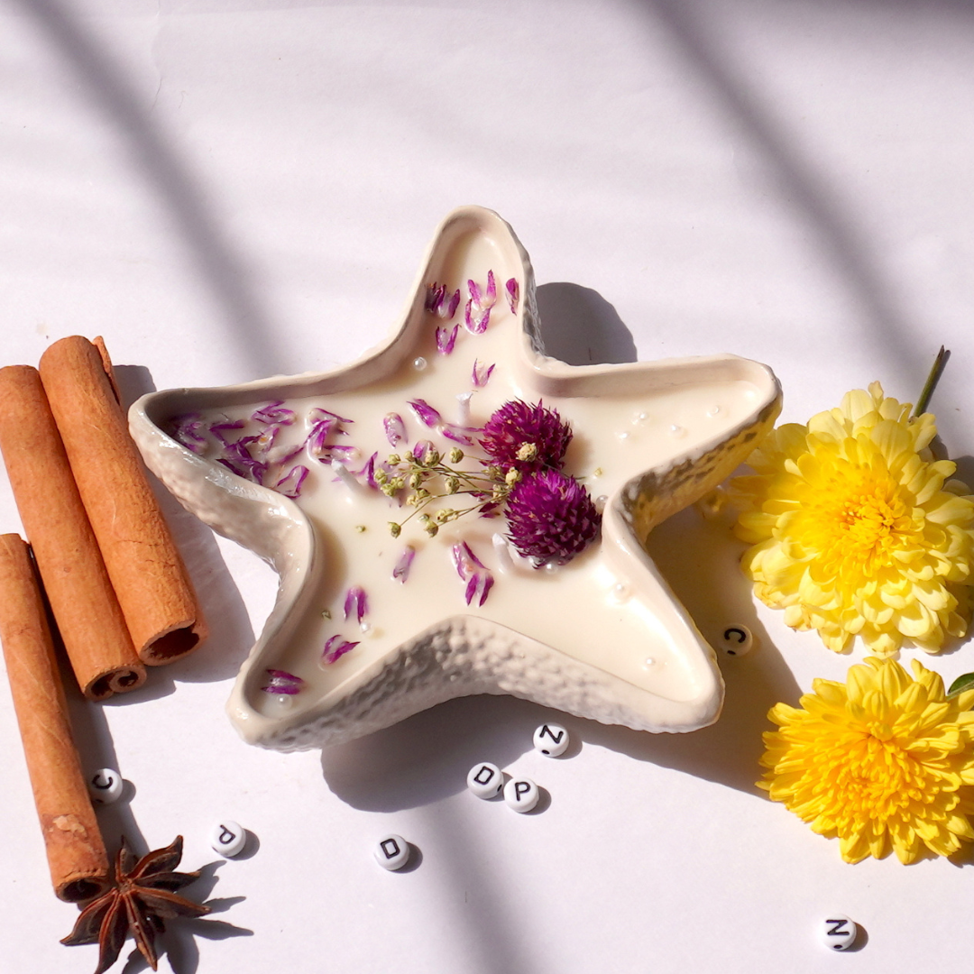 Starfish Candle