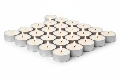 long lasting tea light candle set of 20